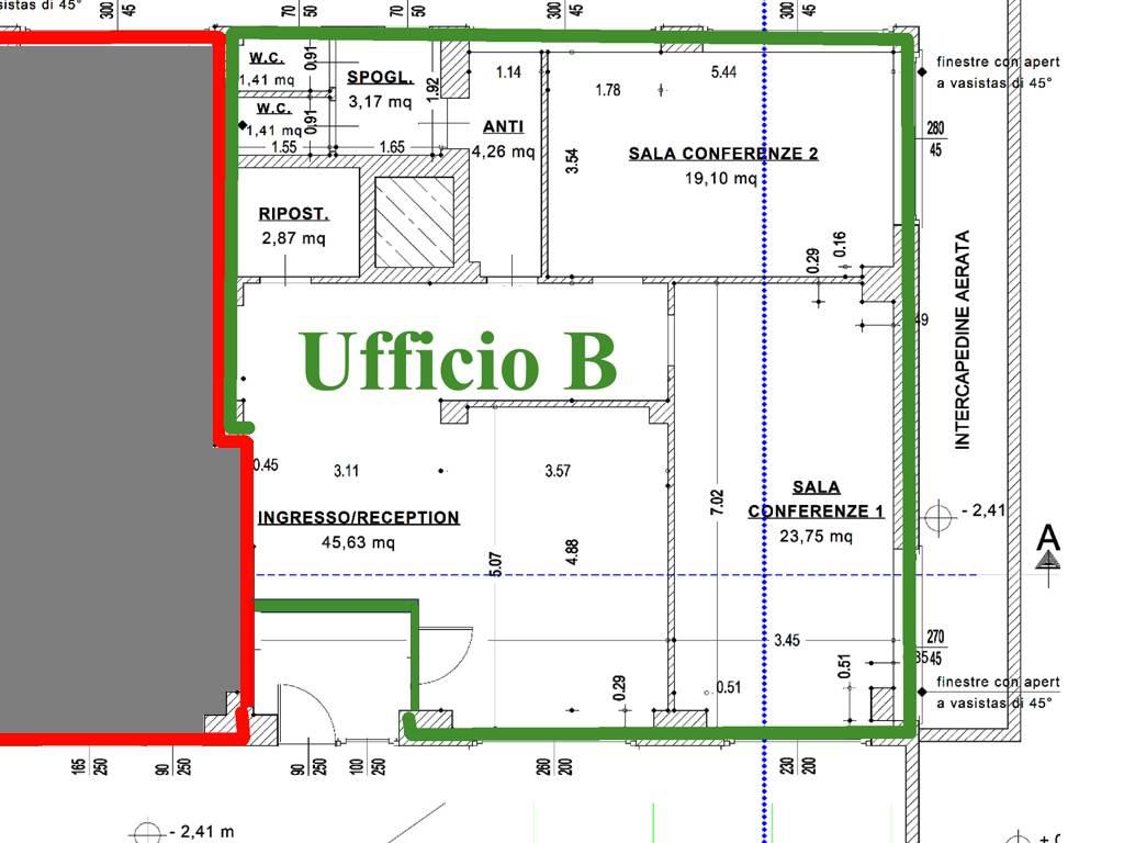 Ufficio in Via Piave, Cinisello Balsamo, {3} - Planimetria 1