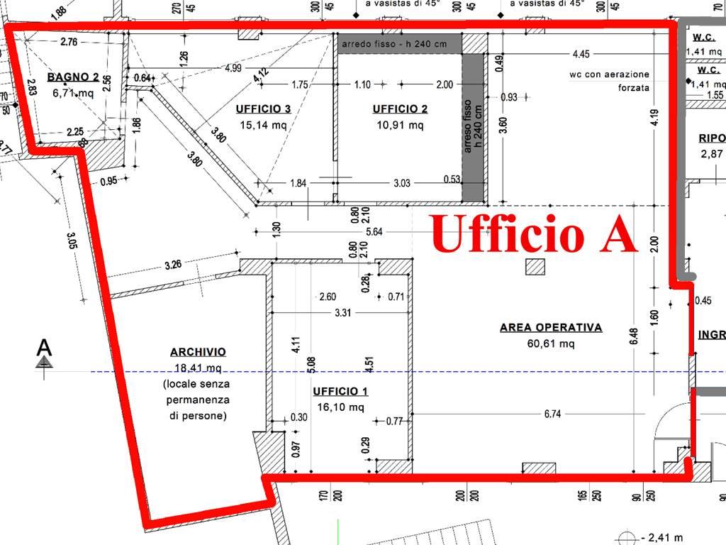 Ufficio in Via Piave, Cinisello Balsamo, {3} - Planimetria 1