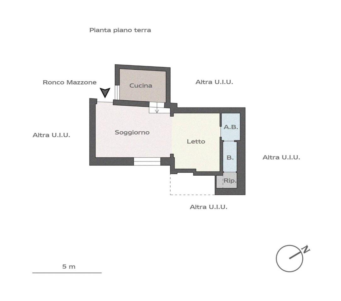 Loft in vendita, Via Giordano Bruno, Noto - Planimetria 1