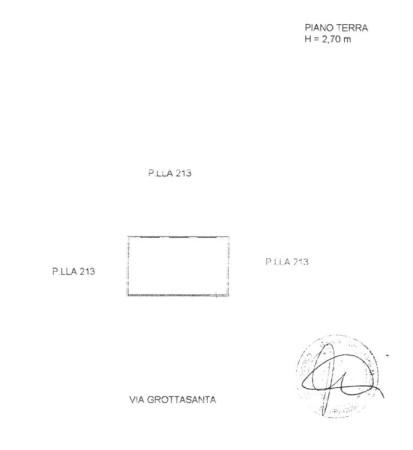 Piante e fiori in Via Grotta Santa 58, Siracusa, {3} - Planimetria 1
