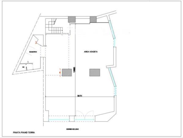 Negozio in Corso Gelone, Siracusa, {3} - Planimetria 1