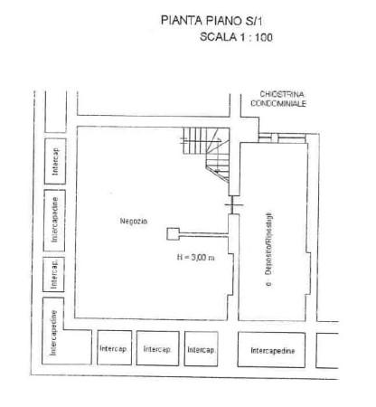 Negozio in Via Centonze, Messina, {3} - Planimetria 1