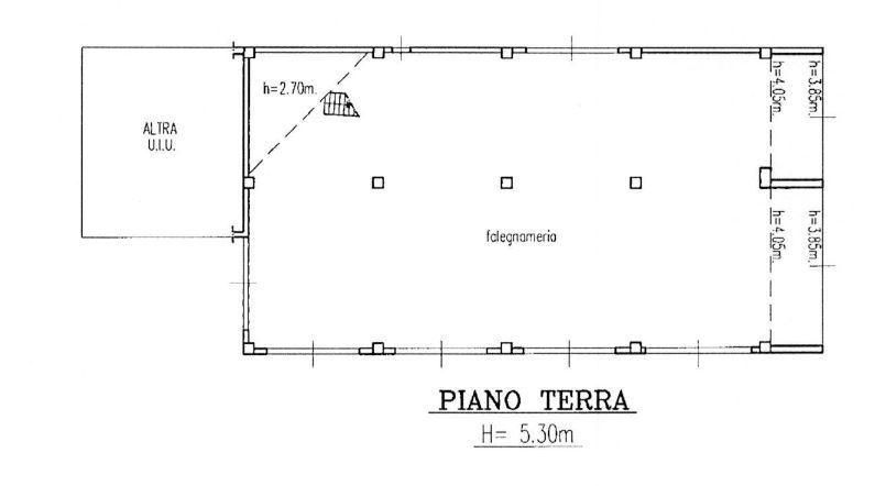 Capannone in , Luni, {3} - Planimetria 1