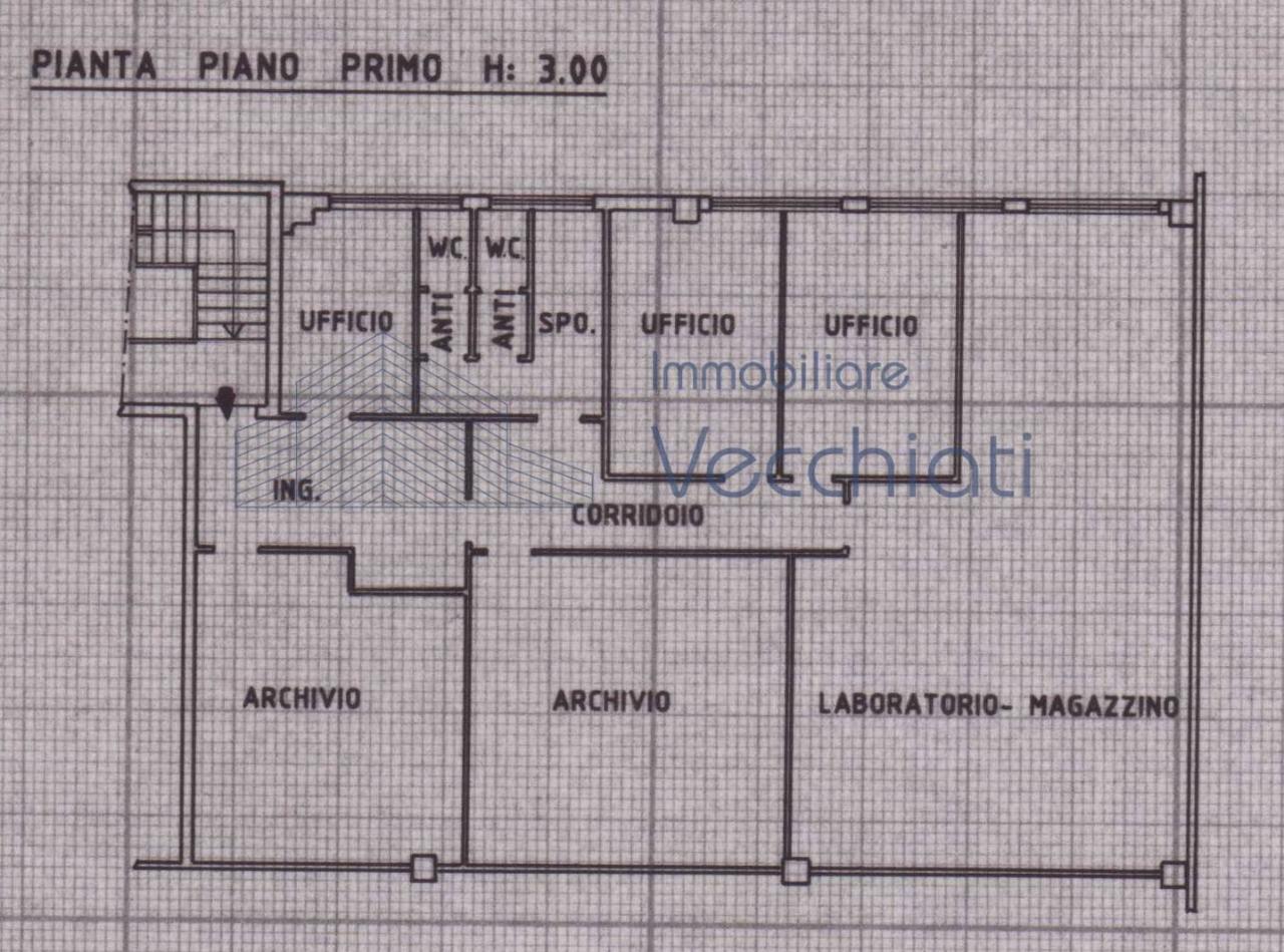 Ufficio in Via Castellana 33, Treviso, {3} - Planimetria 1