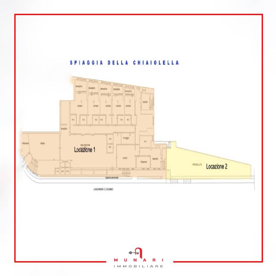 Albergo in Lungomare Cristoforo Colombo 1, Procida, {3} - Planimetria 1
