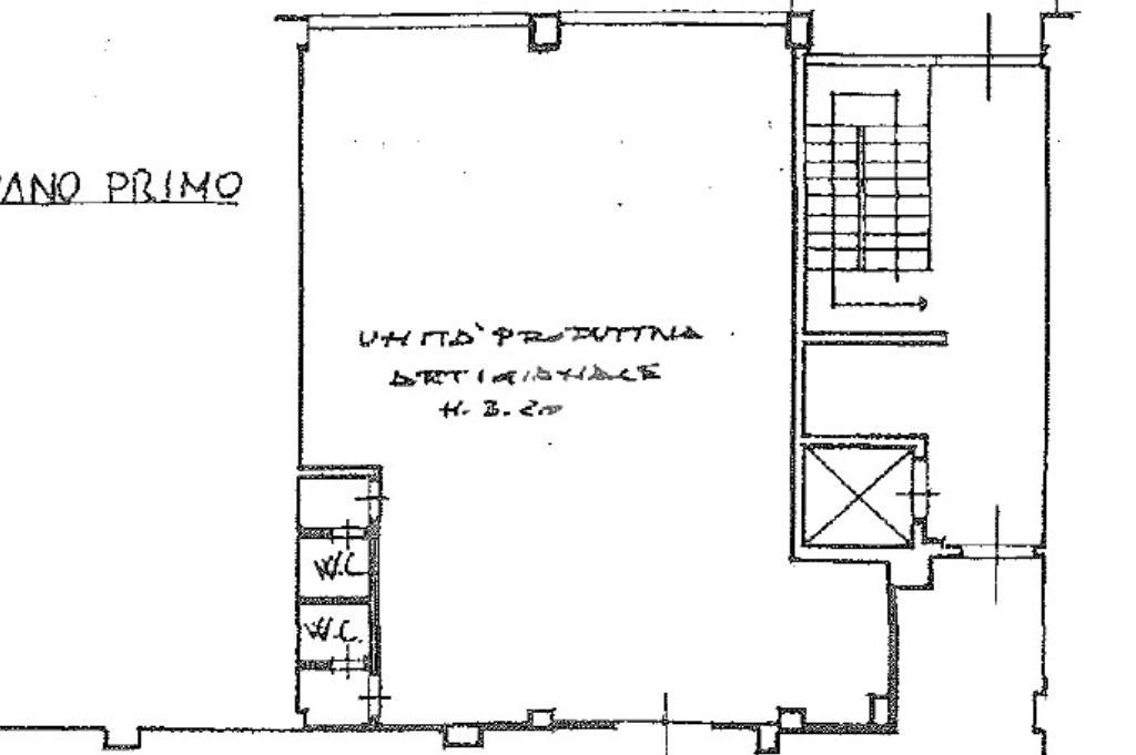 Capannone in Via Bassa 33, Scandicci, {3} - Planimetria 1