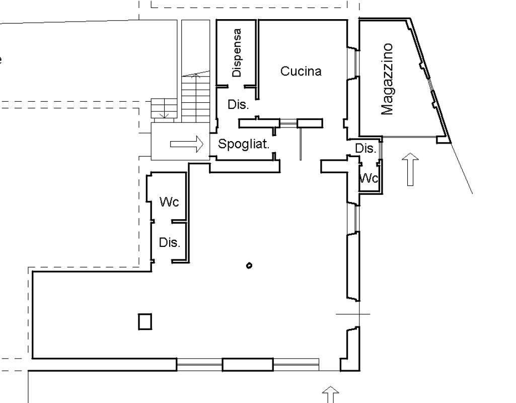 Negozio in Via Torino 47, Mondovi', {3} - Planimetria 1