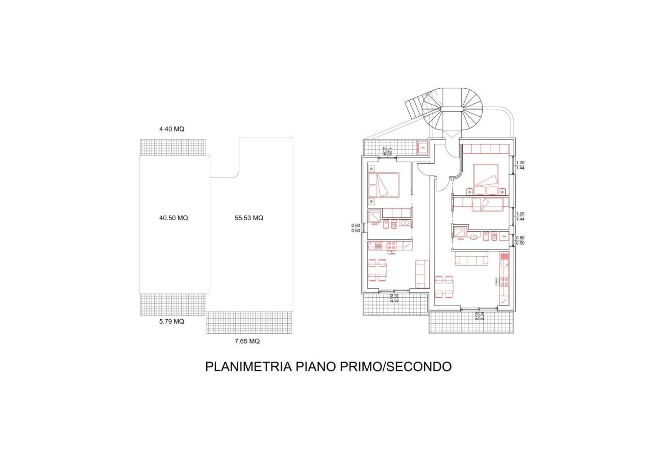 Attico in vendita, Fermo - Planimetria 1