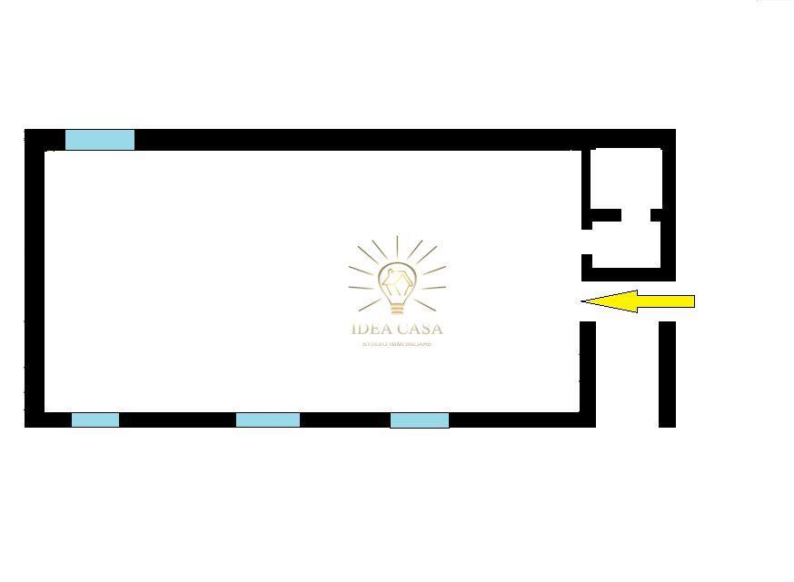 Negozio in San Lorenzo 1, Castello Di Brianza, {3} - Planimetria 1