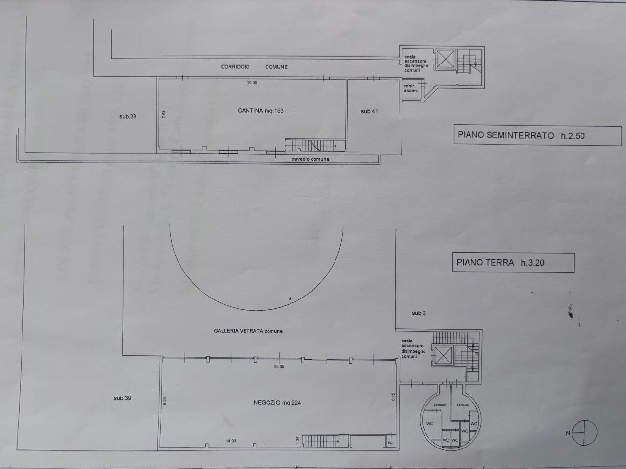 Negozio in Via John Fitzgerald Kennedy 1, Fiorenzuola D'Arda, {3} - Planimetria 1