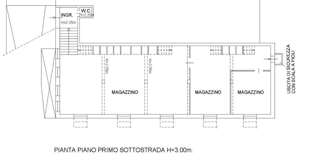 Magazzino in Via Palestro 4, Padova, {3} - Planimetria 1