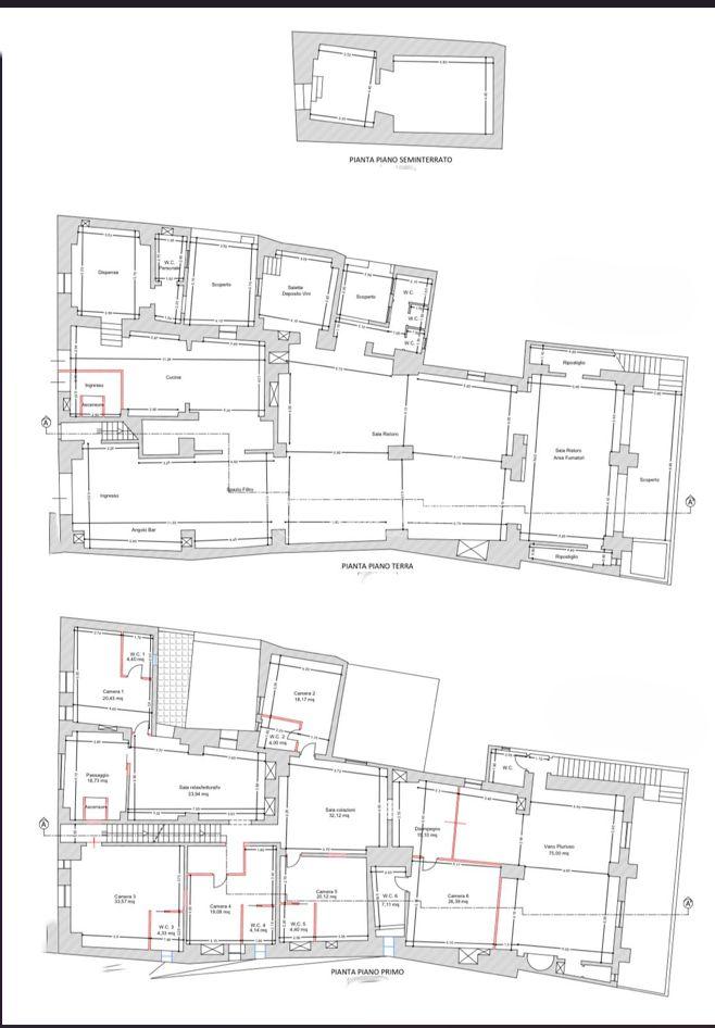 Palazzina commerciale in Via Roma 45, Palmariggi, {3} - Planimetria 1