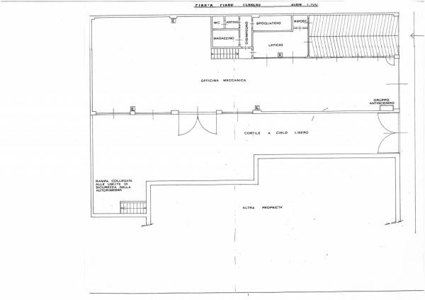 Autorimessa in Corso Re Umberto 49, Torino, {3} - Planimetria 1