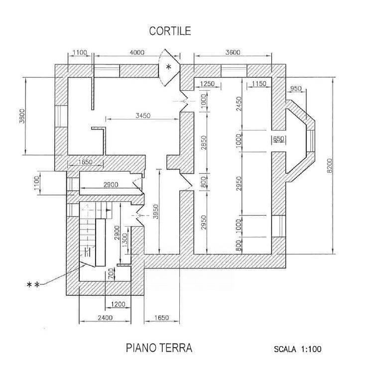 Ufficio in Via dei Giovi, Roma, {3} - Planimetria 1