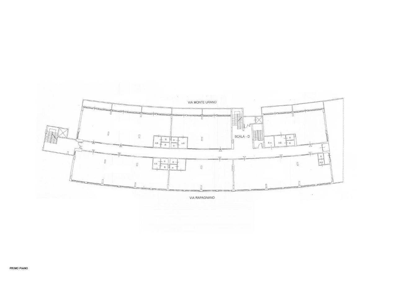 Ufficio in Via Monte Urano, Roma, {3} - Planimetria 1