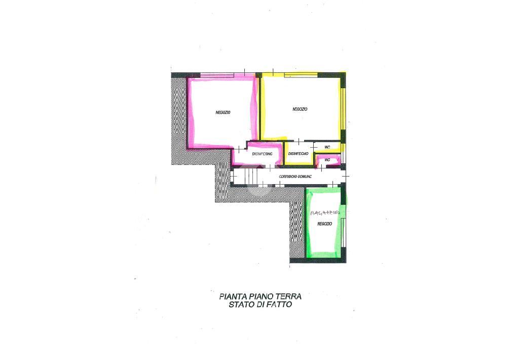 Negozio in Via delle Melette 57, Padova, {3} - Planimetria 1