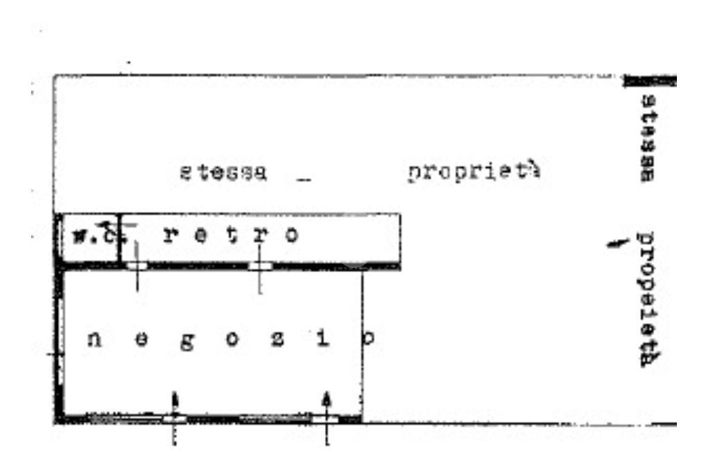 Negozio in Via Brentella 1, Selvazzano Dentro, {3} - Planimetria 1
