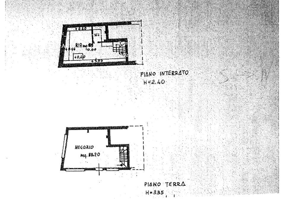 Negozio in Via dei Fabbri 14, Padova, {3} - Planimetria 1