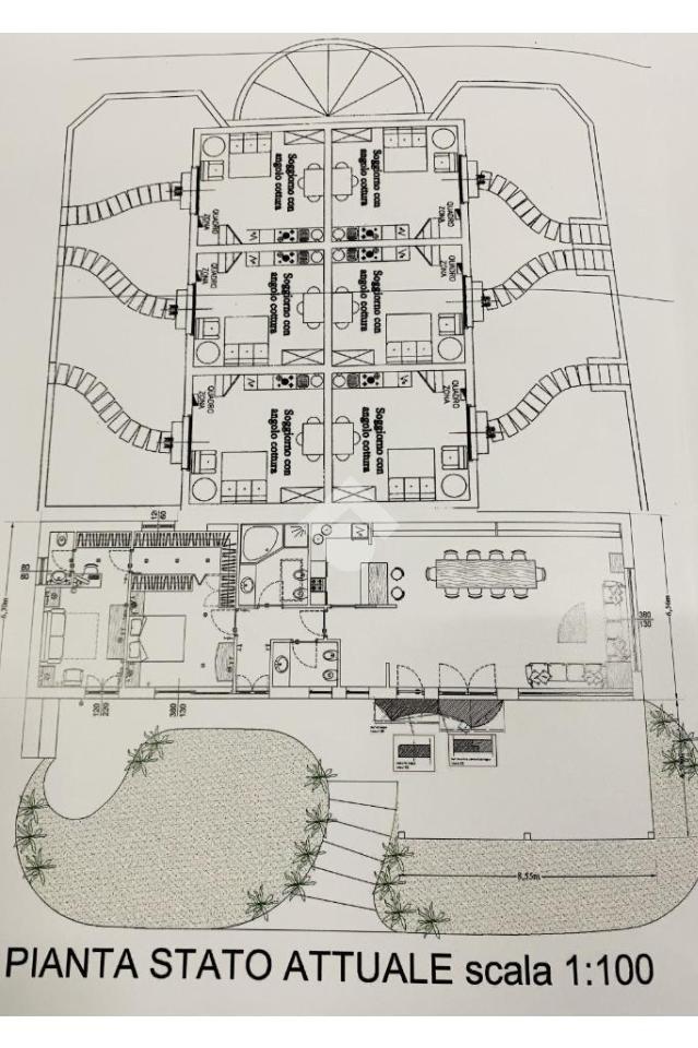 Negozio in Via Copollone 1, Montefiascone, {3} - Planimetria 1