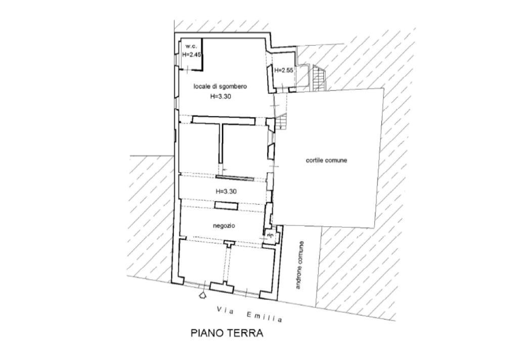 Negozio in Via Emilia 207, Broni, {3} - Planimetria 1