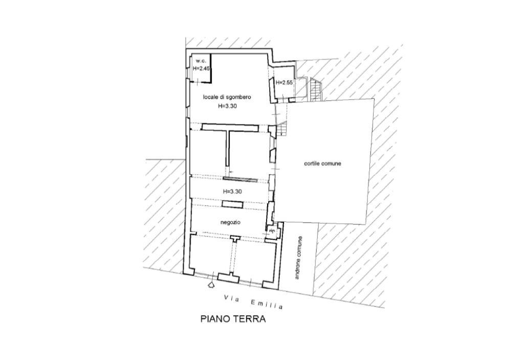 Negozio in Via Emilia 207, Broni, {3} - Planimetria 1