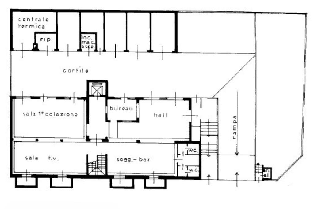 Albergo in Via Poliziano 2, Cesano Boscone, {3} - Planimetria 1