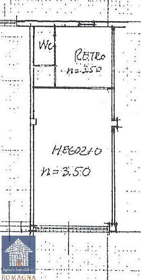 Negozio in Via Santerno Ammonite, Ravenna, {3} - Planimetria 1