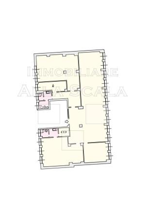 Ufficio in Corso Venezia, Milano, {3} - Planimetria 1