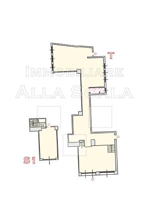 Negozio in Via Gastone Pisoni, Milano, {3} - Planimetria 1