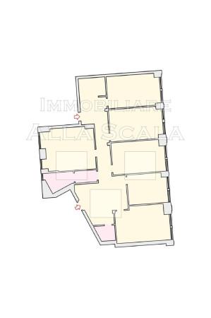 Ufficio in Largo La Foppa, Milano, {3} - Planimetria 1