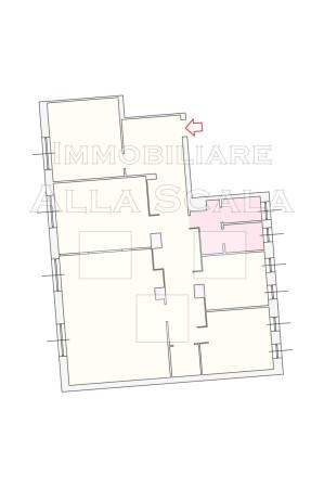 Ufficio in Via Maria Teresa, Milano, {3} - Planimetria 1