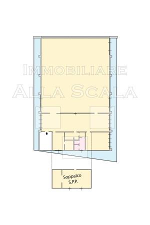 Ufficio in Via Tortona, Milano, {3} - Planimetria 1