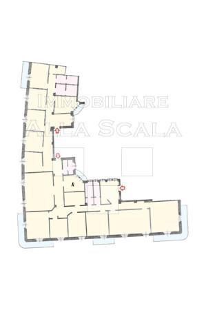 Ufficio in Piazza Pio XI, Milano, {3} - Planimetria 1