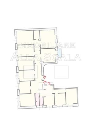 Ufficio in Via Carlo Freguglia, Milano, {3} - Planimetria 1