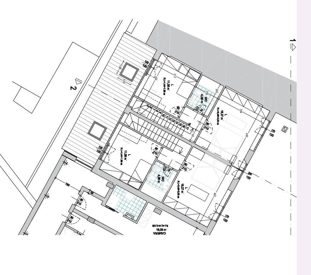 Casa indipendente in vendita, Via Montegrappa, Lucca - Planimetria 1