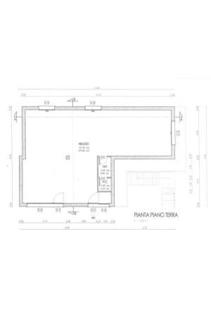 Negozio in Via Angeli 56, Adria, {3} - Planimetria 1