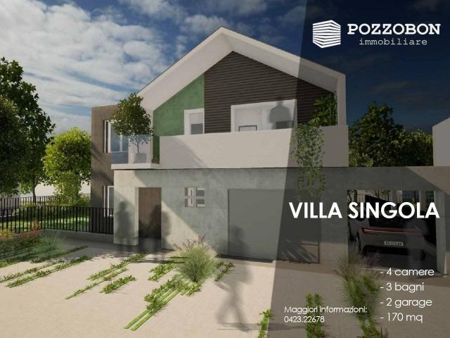 Villa in Via Risorgimento 42, Montebelluna - Foto 1