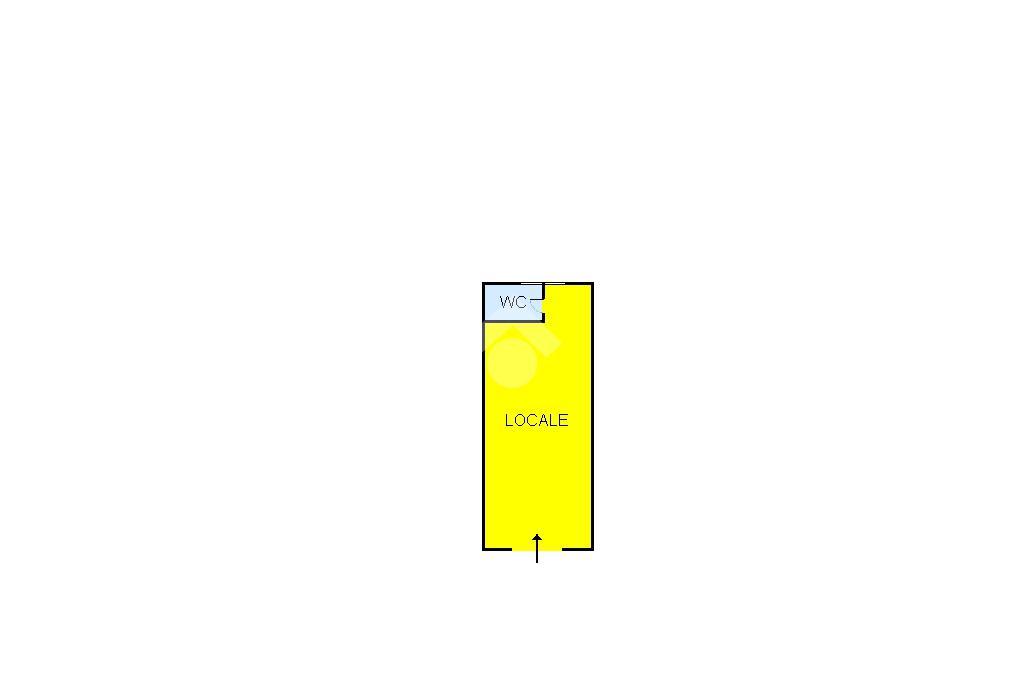 Negozio in Via Garigliano 80, Cassino, {3} - Planimetria 1