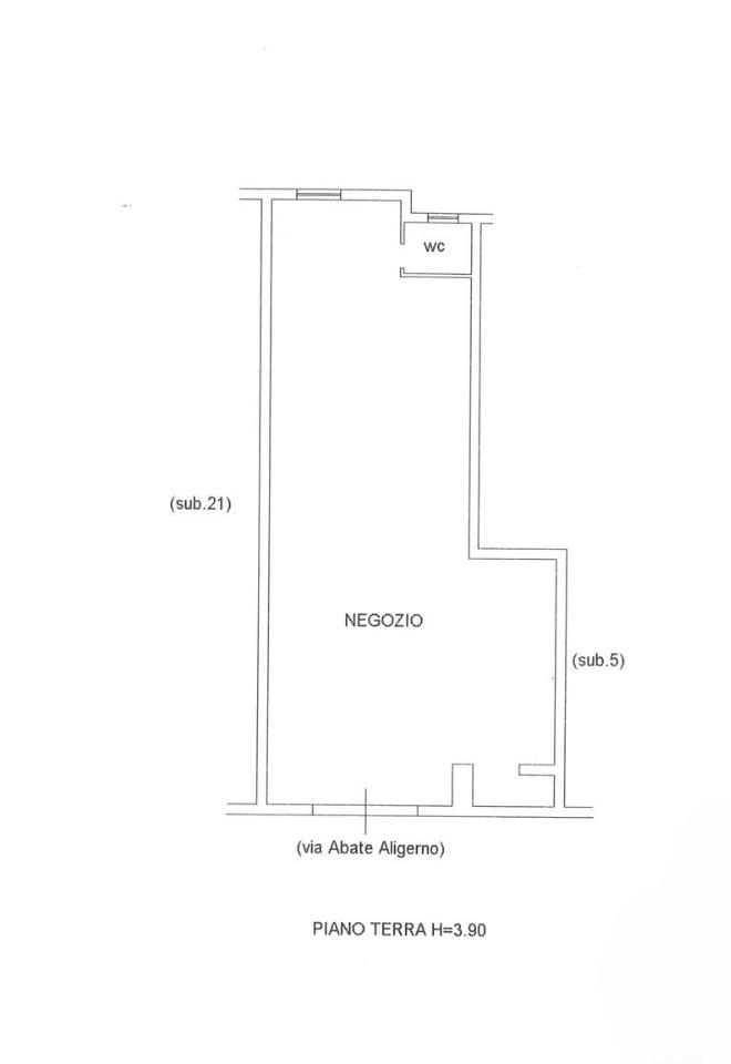 Negozio in Via Abate Aligerno 61, Cassino, {3} - Foto 2