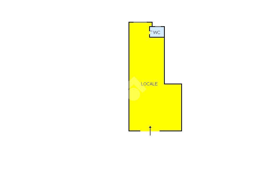 Negozio in Via Abate Aligerno 61, Cassino, {3} - Planimetria 1