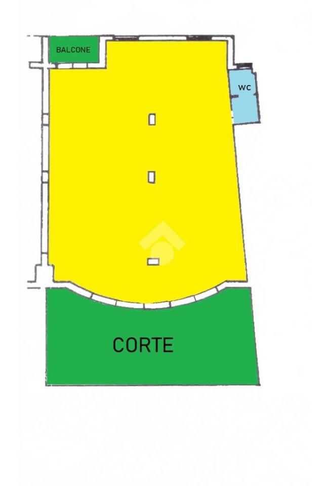 Negozio in Via Monte Sant'Angelo 1, Castrovillari, {3} - Planimetria 1