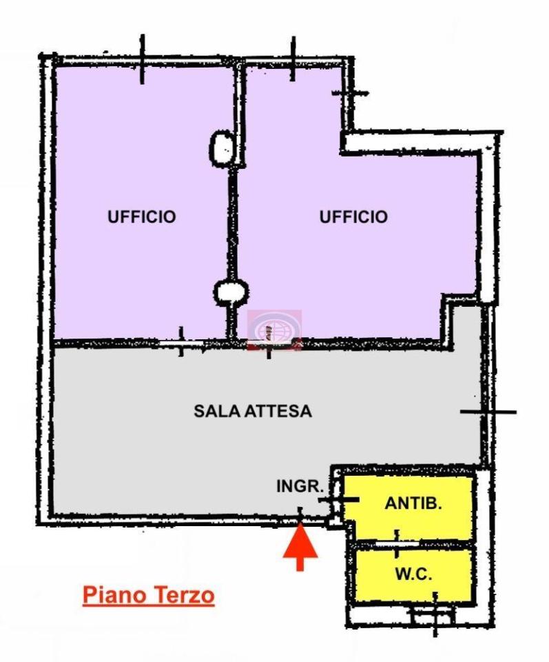 Ufficio in , Cesena, {3} - Planimetria 1