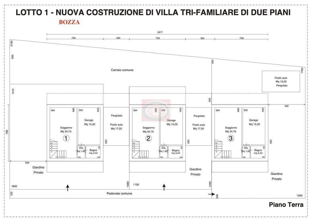 Terreno edificabile residenziale in {3}, - Planimetria 1