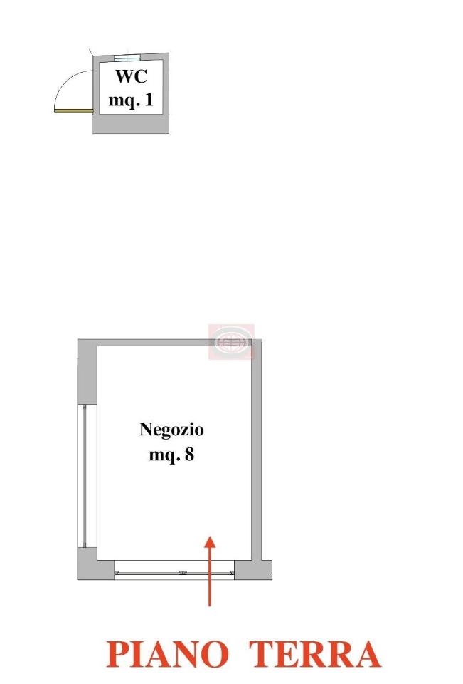 Negozio in , Cesena, {3} - Planimetria 1