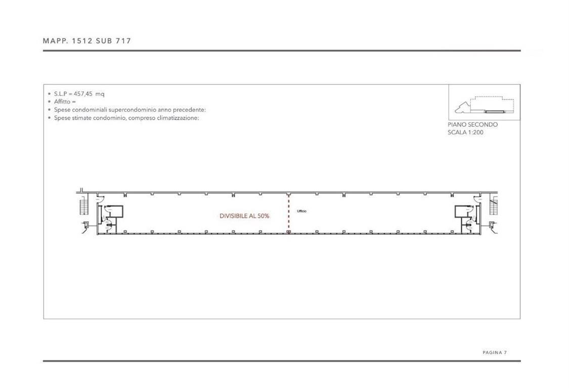 Ufficio in Via Orio al Serio 29, Grassobbio, {3} - Planimetria 1