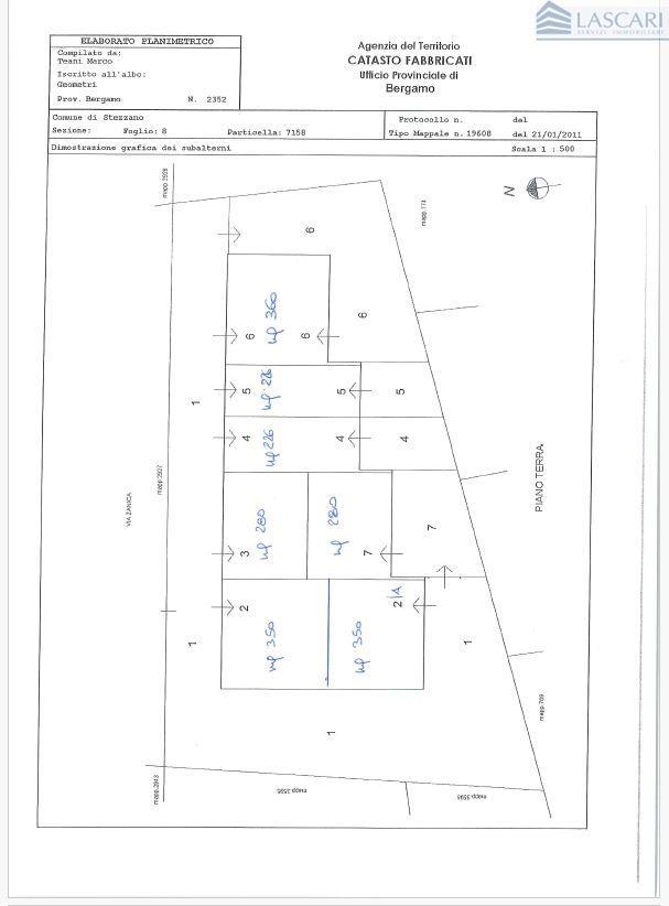 Capannone in Via Zanica 16, Stezzano, {3} - Planimetria 1