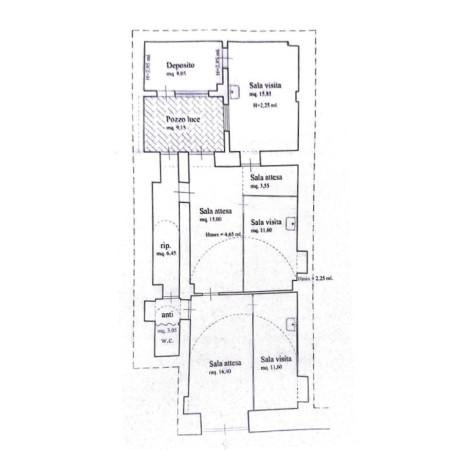 Ufficio in Via Salvator Rosa, Andria, {3} - Planimetria 1