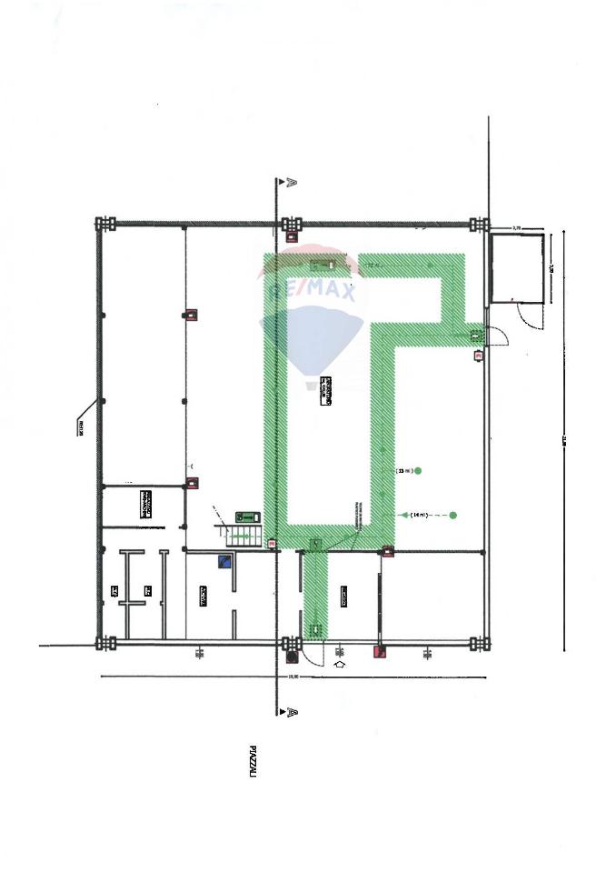 Capannone in Via Giuseppe di Vittorio 19, Firenze, {3} - Planimetria 1