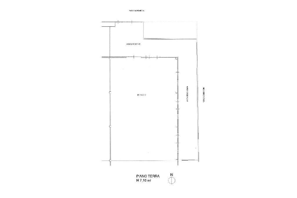 Capannone in Viale Lombardia 19, Bariano, {3} - Planimetria 1