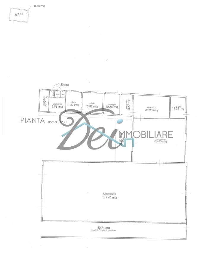 Capannone in Via Stradone di Segromigno 5, Capannori, {3} - Foto 1